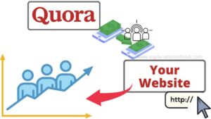 is that possible Quora increasing website traffic