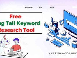Free Long Tail Keyword Research tool